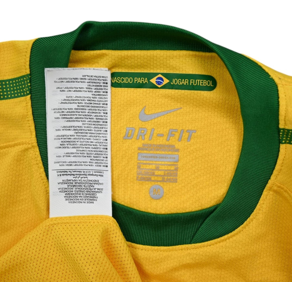 2010-11 BRAZIL SHIRT M