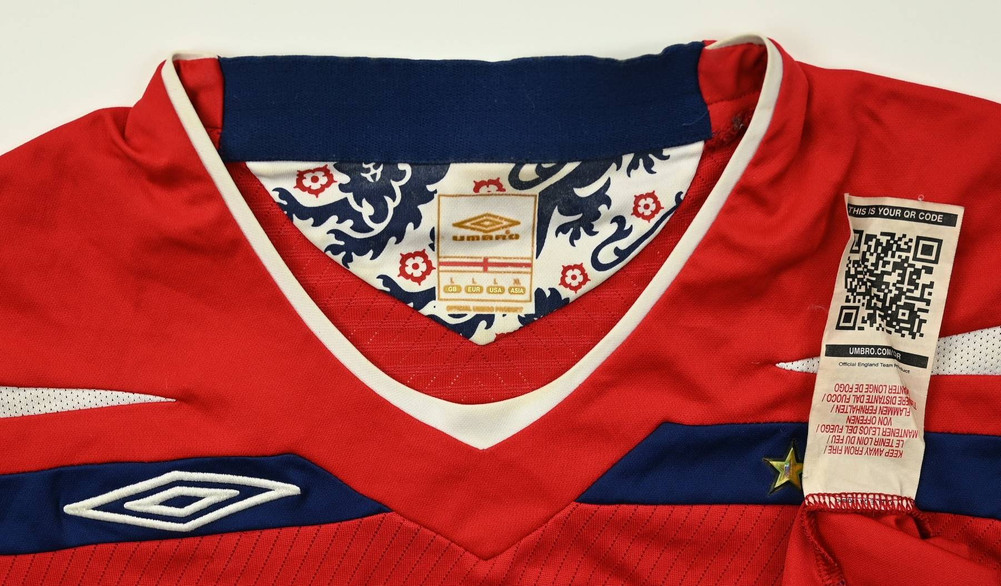 2008-10 ENGLAND SHIRT L