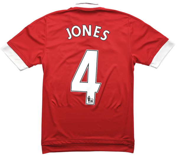2015-16 MANCHESTER UNITED *JONES* KOSZULKA XS