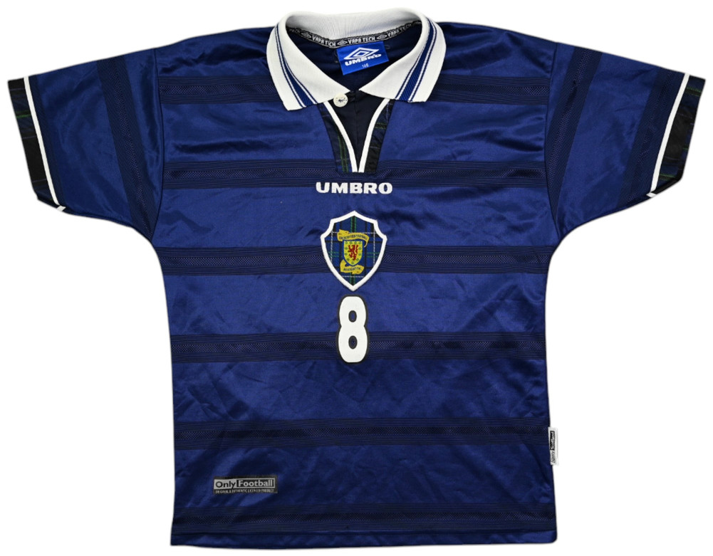 1998-00 SCOTLAND *BURLEY* KOSZULKA M. BOYS