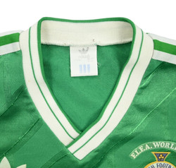 1986-88 NORTHERN IRELAND SHIRT S 