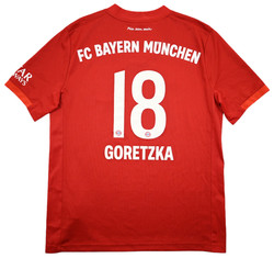2019-20 BAYERN MUNCHEN *GORETZKA* KOSZULKA L. BOYS