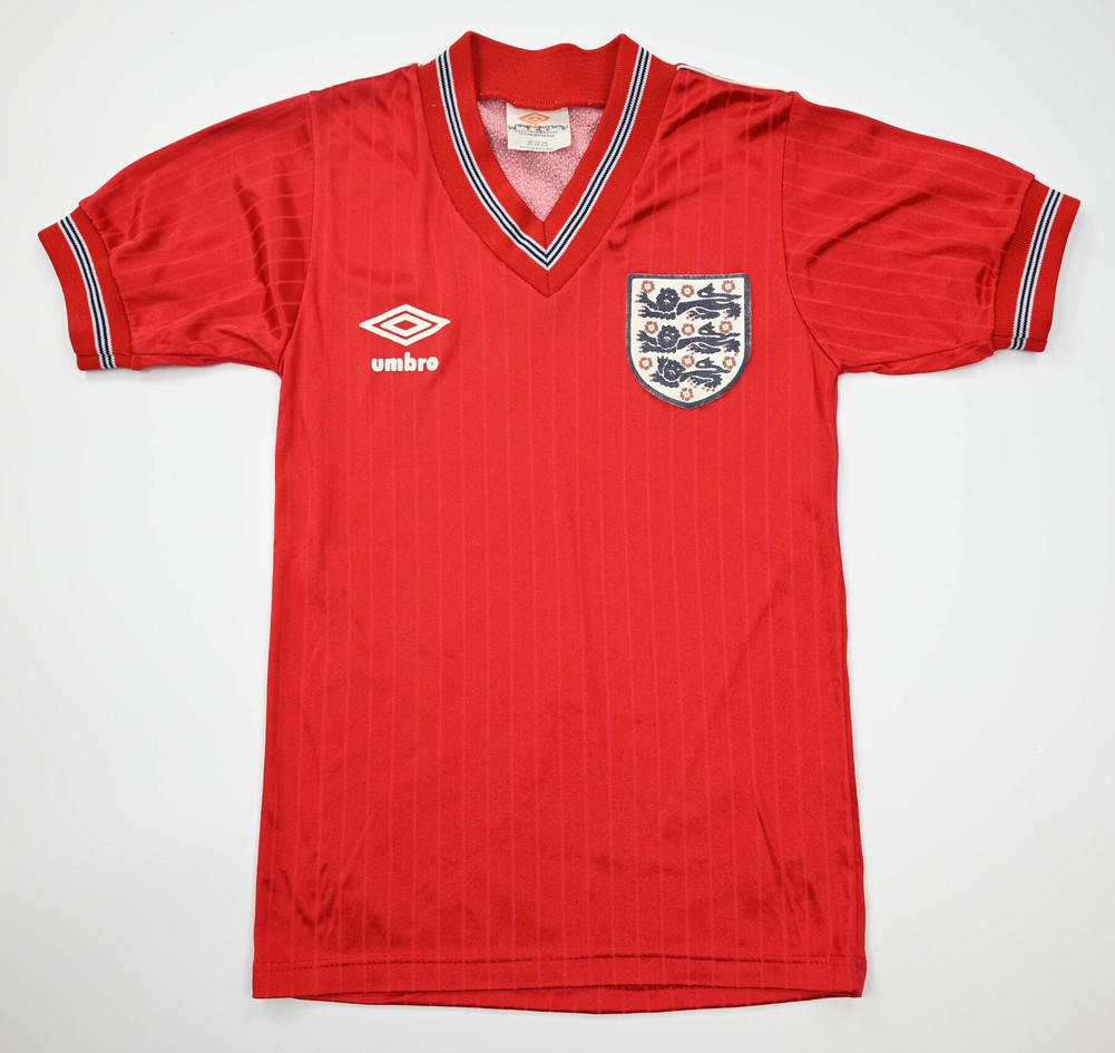 1984-87 ENGLAND SHIRT XS. BOYS