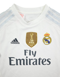 2015-16 REAL MADRID SHIRT S. BOYS