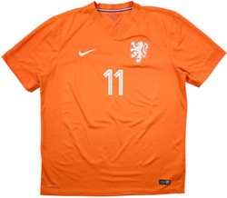 2014-15 NETHERLANDS *ROBBEN* SHIRT XL