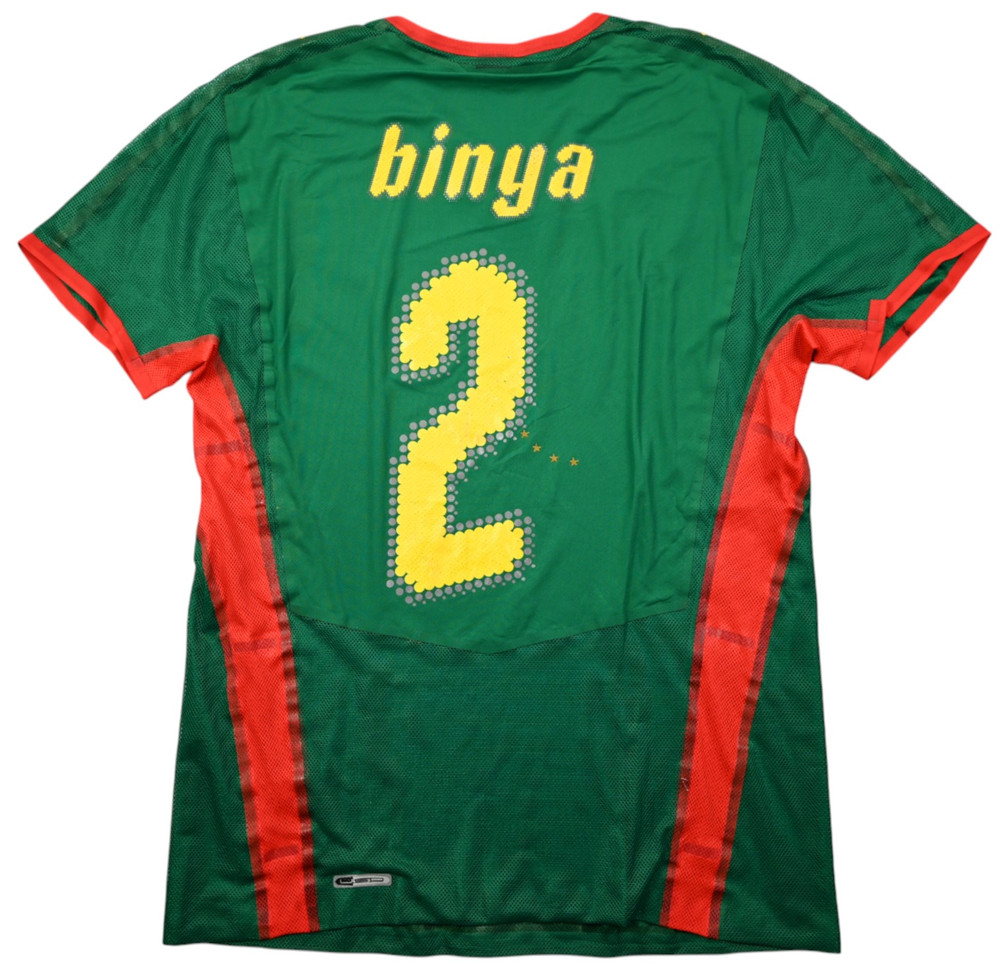2008-09 CAMEROON *BINYA* PLAYER ISSUE SHIRT S