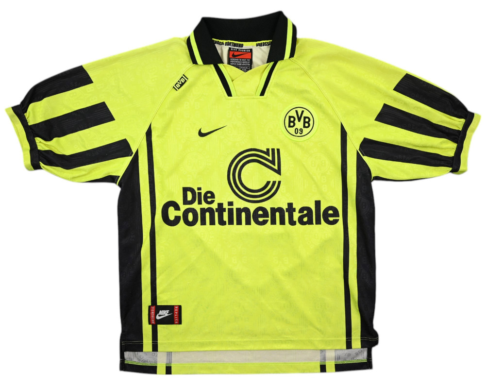 1996-97 BORUSSIA DORTMUND *MOLLER* SHIRT L