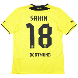 2013-14 BORUSSIA DORTMUND *SAHIN* KOSZULKA XXL.BOYS/S