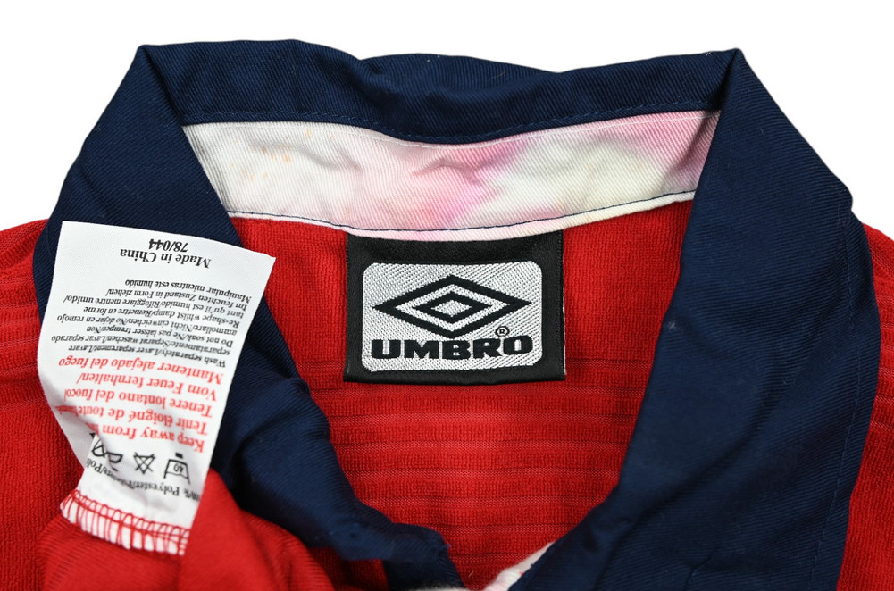 1999-01 ENGLAND SHIRT XS