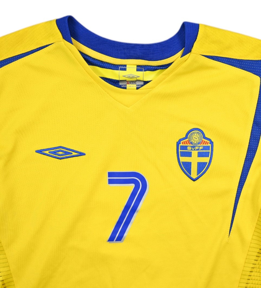 2006-07 SWEDEN #7 SHIRT L. BOYS
