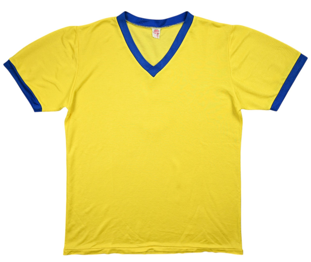 Vintage Football Shirts for team - 7 pieces Yellow-Blue