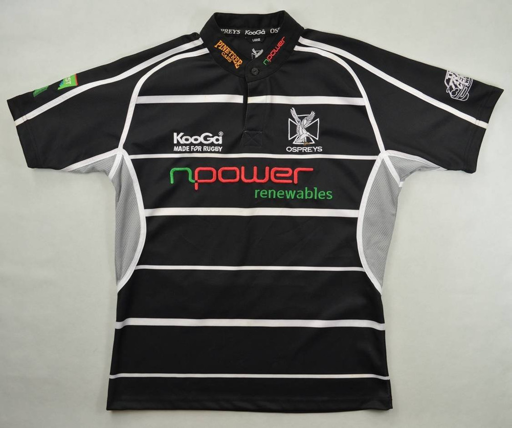 OSPREYS RUGBY KOOGA SHIRT L