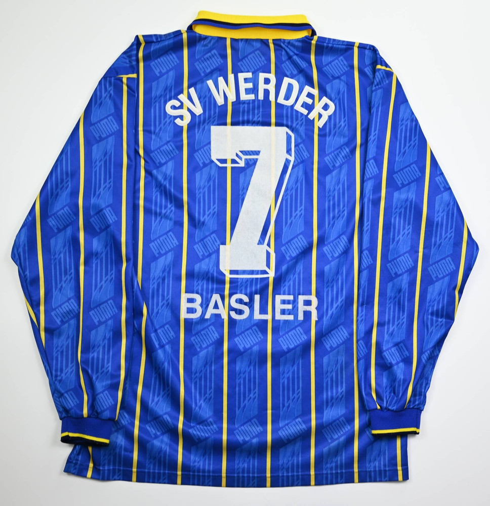 1995-96 WERDER BREMEN *BASLER* LONGSLEEVE KOSZULKA M
