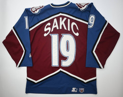 COLORADO AVALANCHE *SAKIC* NHL SHIRT L