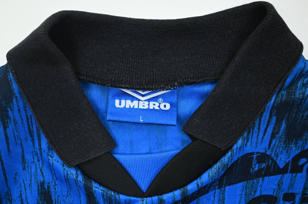 1992-93 MANCHESTER UNITED *HUGHES* KOSZULKA L