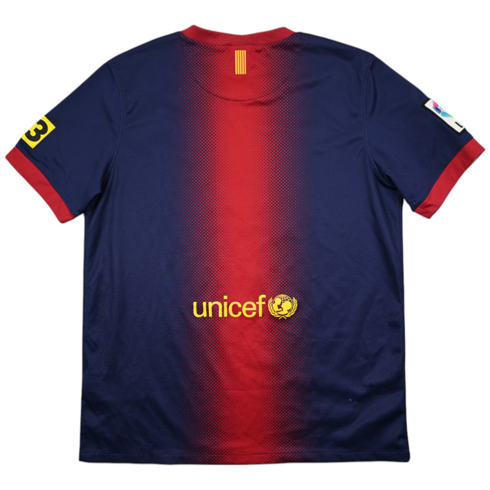 2012-13 BARCELONA SHIRT XL. BOYS