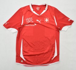 2010-11 SWITZERLAND SHIRT M