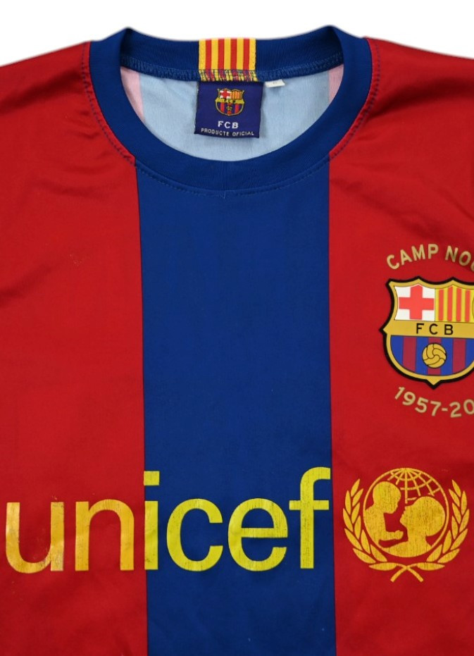 2007-08 BARCELONA *RONALDINHO* SHIRT S
