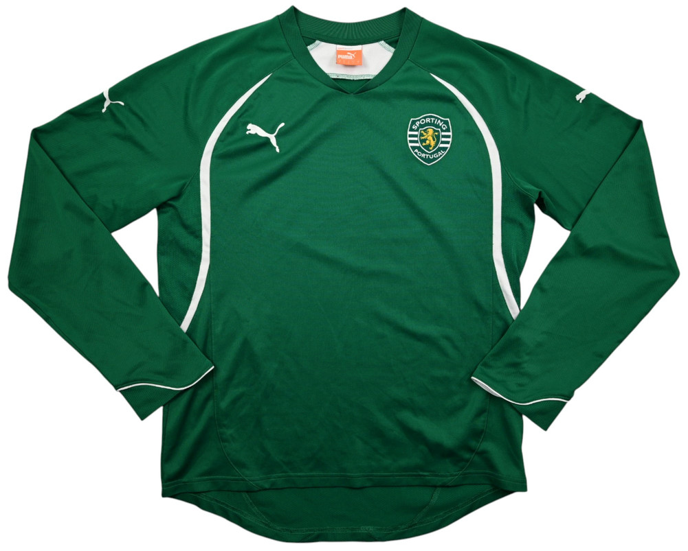 2010-11 SPORTING LONGSLEEVE SHIRT L