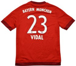 2015-16 BAYERN MUNCHEN *VIDAL* KOSZULKA M. BOYS