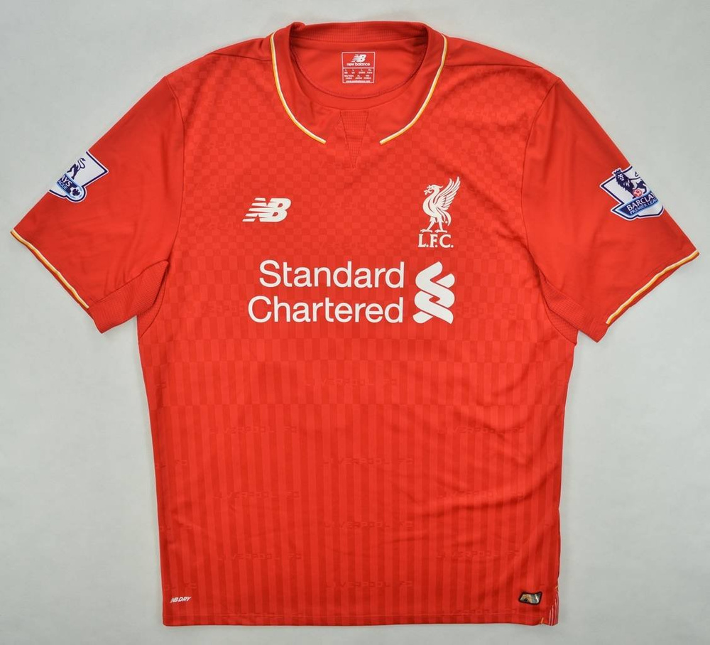 2015-16 LIVERPOOL *EMRE CAN* SHIRT L