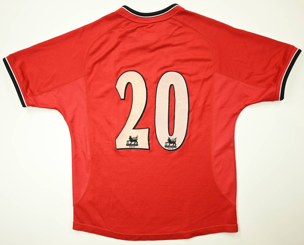 2000-02 MANCHESTER UNITED #20 SHIRT L. BOYS