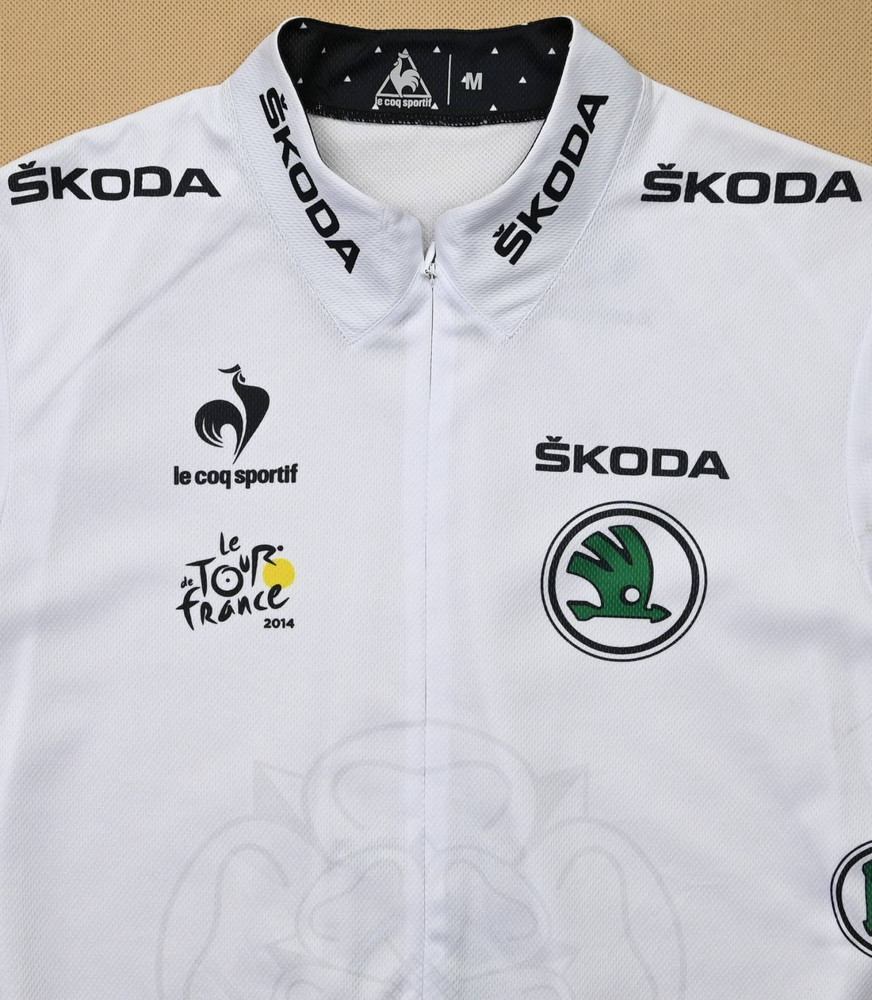 LE COQ SPORTIF TOUR DE FRANCE 2014 CYCLING SHIRT M