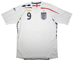 2007-09 ENGLAND *ROONEY* SHIRT L