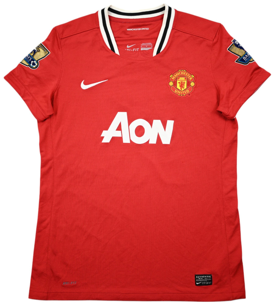 2011-12 MANCHESTER UNITED *ROONEY* SHIRT WOMENS M