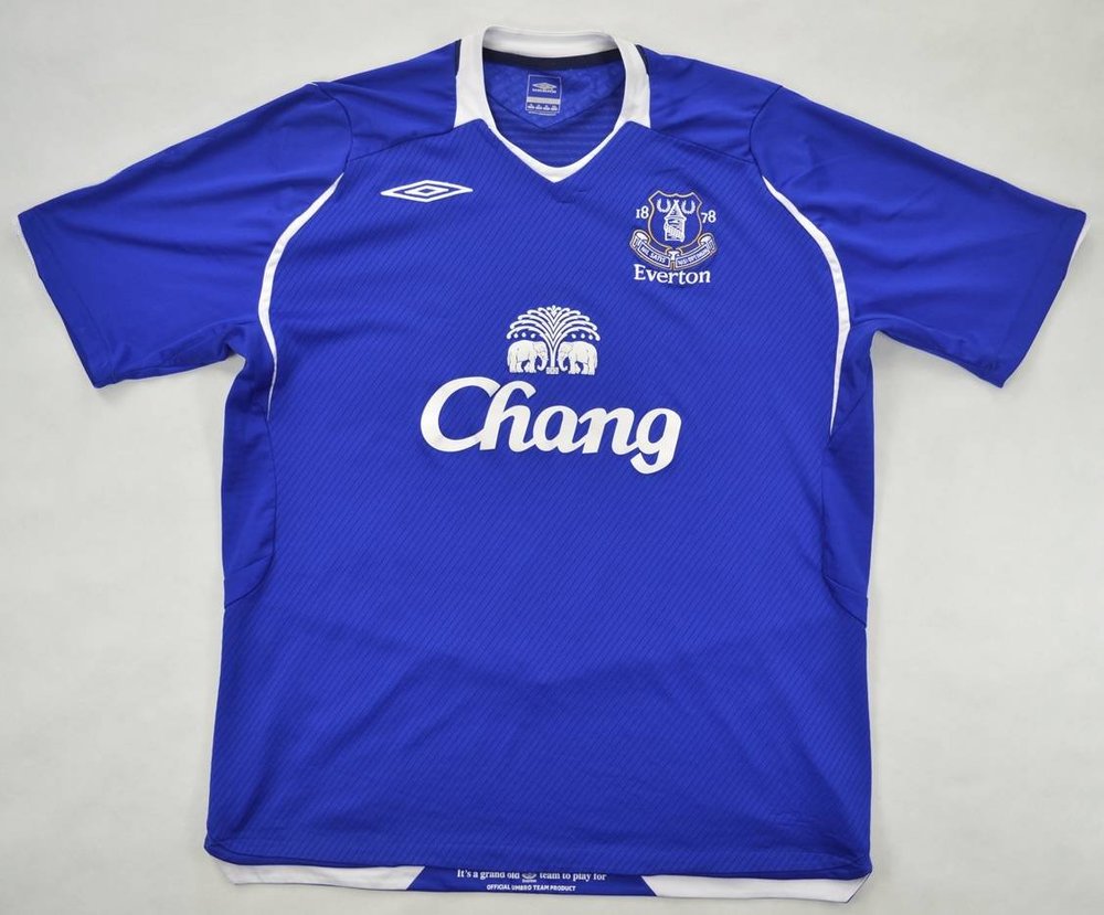 2008-09 EVERTON SHIRT XL