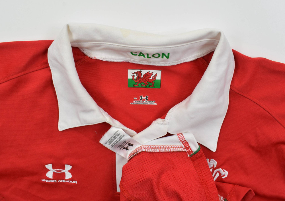WALES RUGBY UNDER ARMOUR SHIRT XL