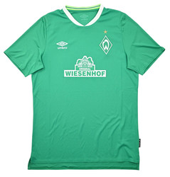 2019-20 WERDER BREMEN SHIRT XL. BOYS