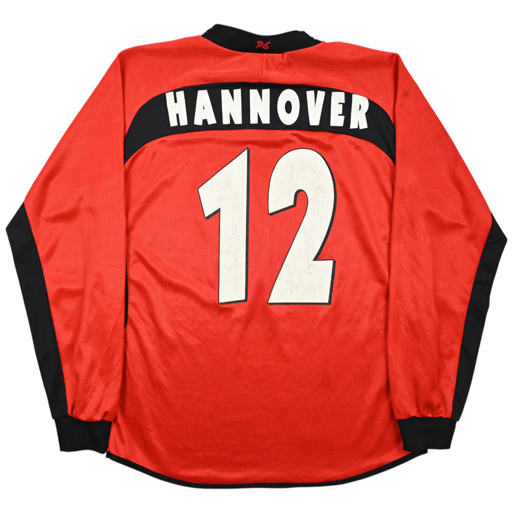 2002-03 HANNOVER 96 LONGSLEEVE SHIRT M