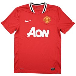 2011-12 MANCHESTER UNITED SHIRT M