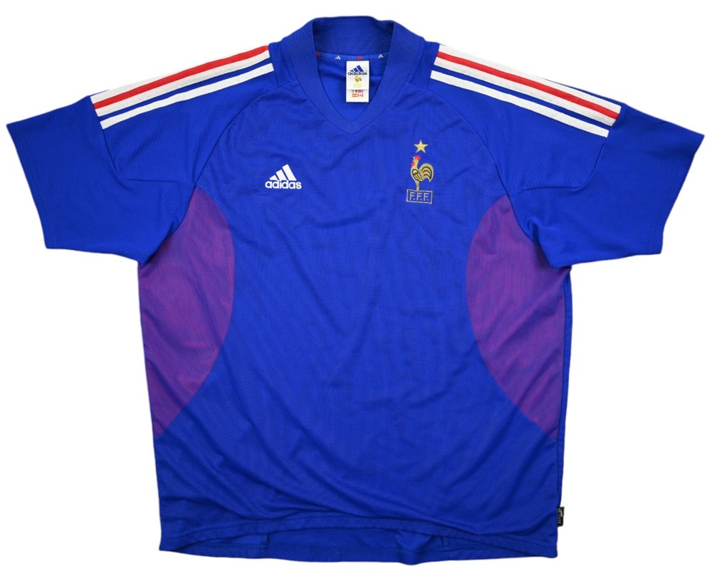 2002-04 FRANCE SHIRT XL