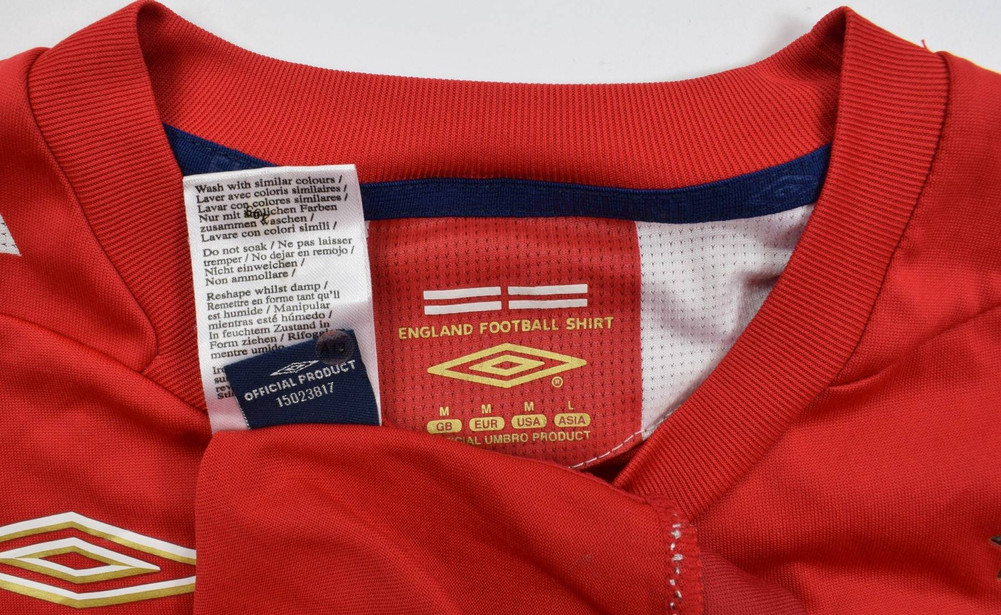 2006-08 ENGLAND *GERRARD* SHIRT M