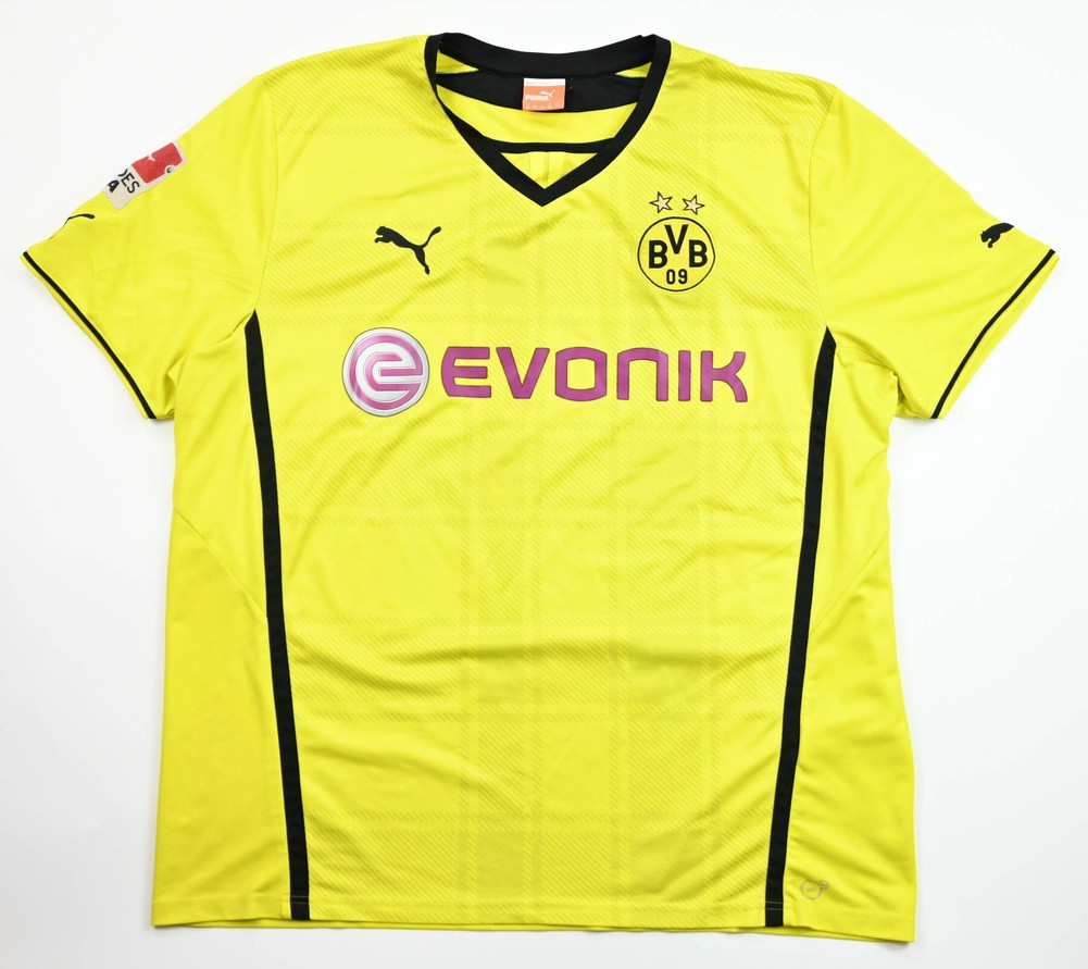 2013-14 BORUSSIA DORTMUND *AUBAMEYANG* SHIRT XXL