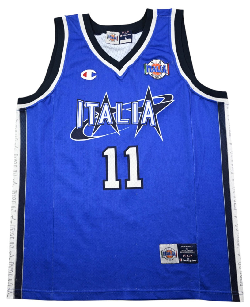 ITALY BASKETBALL SHIRT L