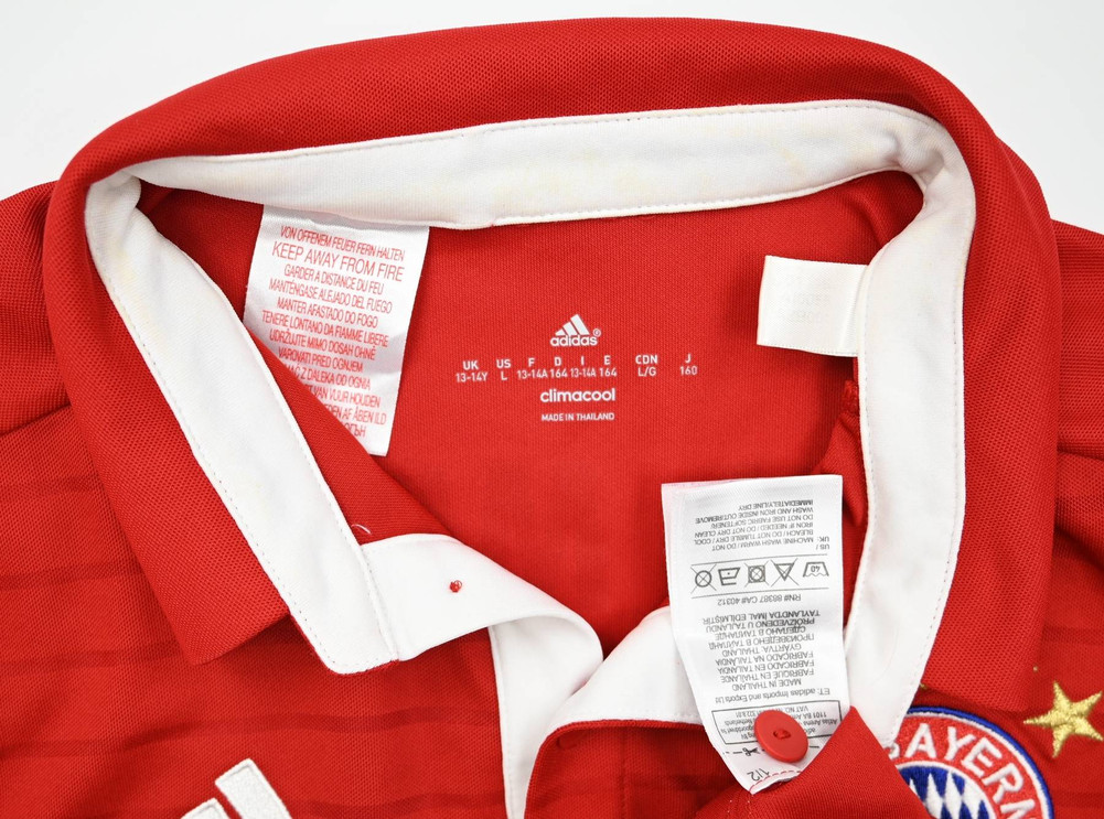 2016-17 BAYERN MUNCHEN *VIDAL* SHIRT L. BOYS