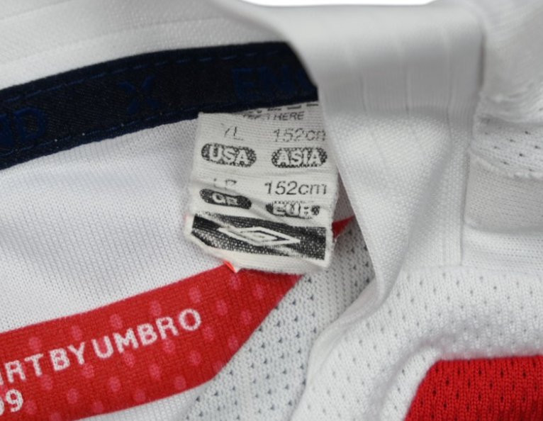 2007-09 ENGLAND *TERRY* KOSZULKA L. BOYS