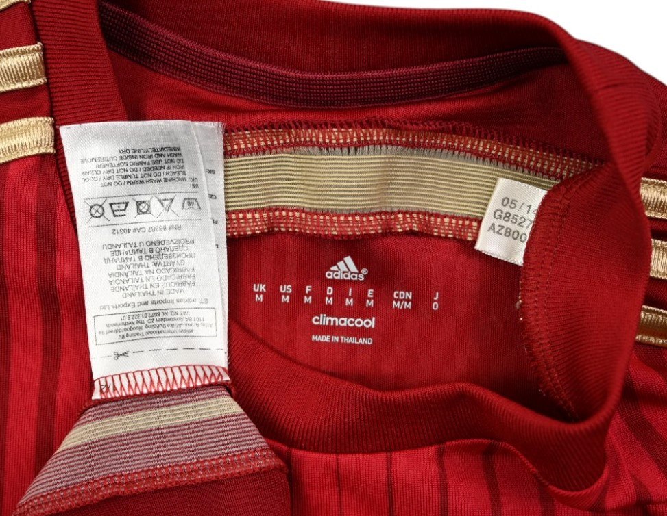 2013-15 SPAIN *A. INIESTA* SHIRT M