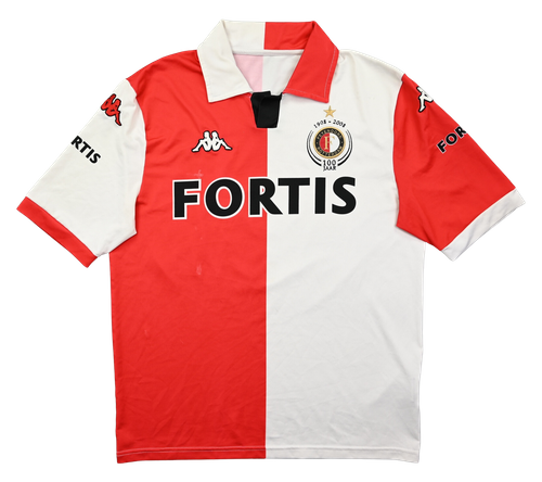 2008-09 FEYENOORD ROTTERDAM *VAN BRONCKHORST* KOSZULKA XXL