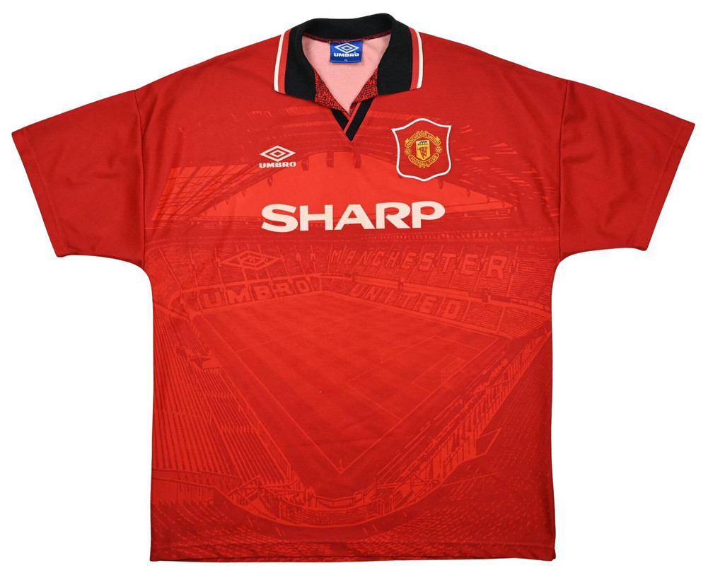 1994-96 MANCHESTER UNITED SHIRT XL