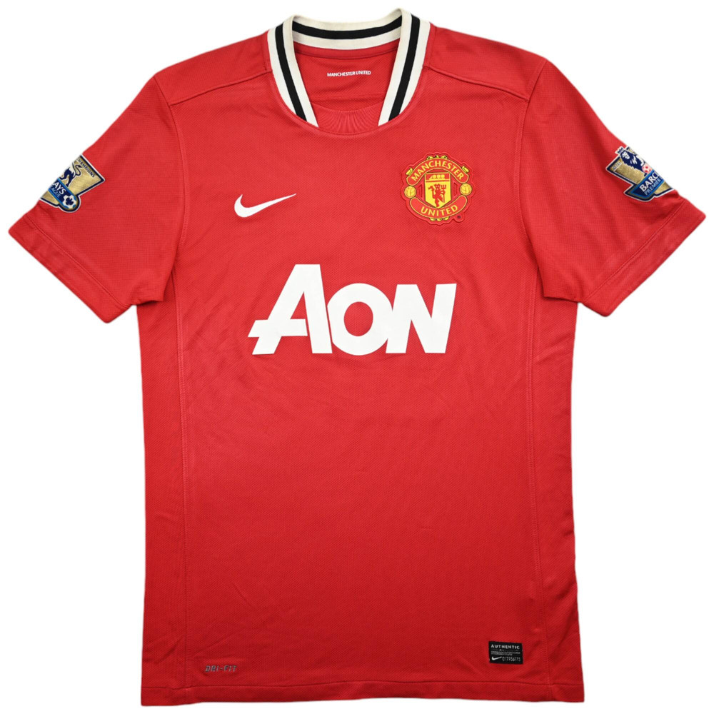 2011-12 MANCHESTER UNITED *CHAMPIONS* SHIRT M