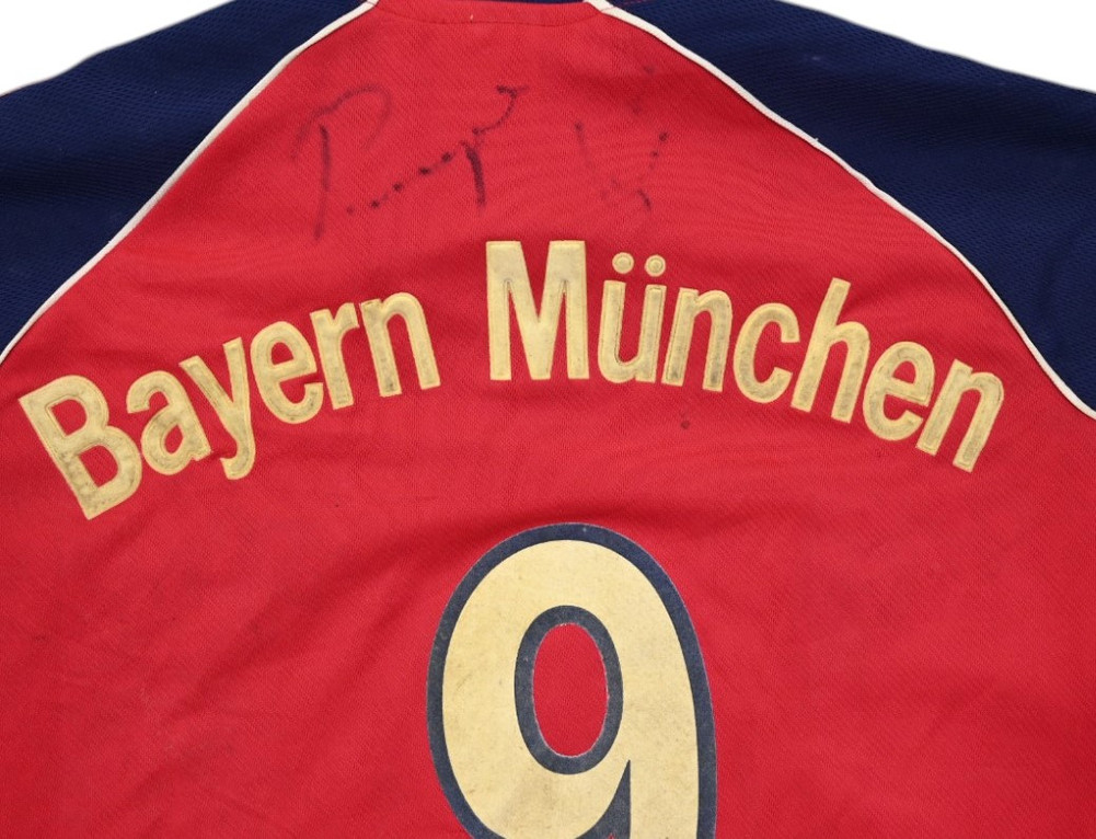 1999-01 BAYERN MUNCHEN *ELBER* SHIRT XL. BOYS/S