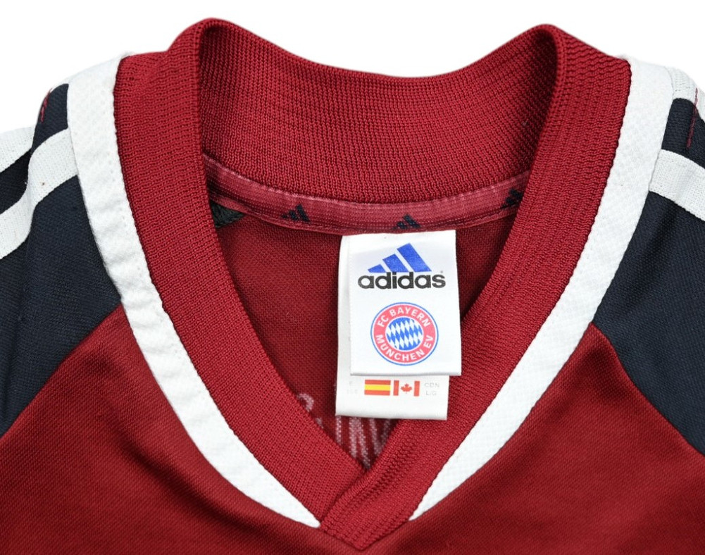 2001-02 BAYERN MUNCHEN *ELBER* SHIRT XL. BOYS
