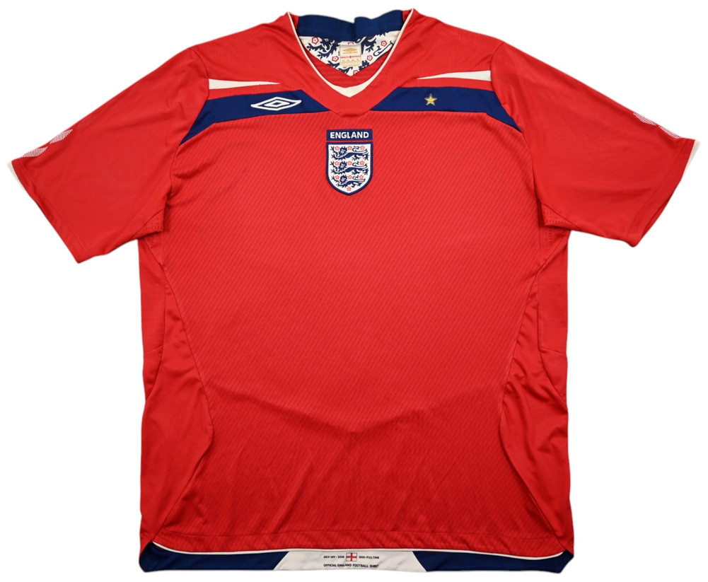 2008-10 ENGLAND SHIRT 2XL