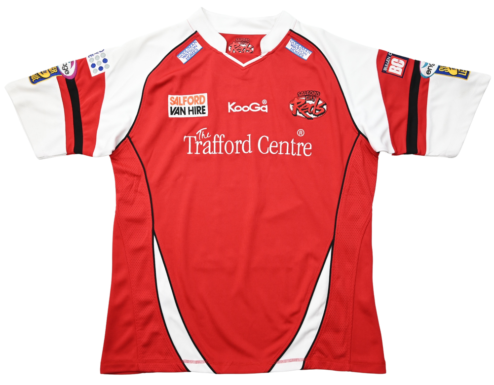 SALFORD CITY REDS RUGBY SHIRT L