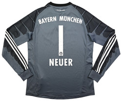 2014-15 BAYERN MUNCHEN *NEUER* GOALKEEPER LONGSLEEVE SHIRT XL. BOYS