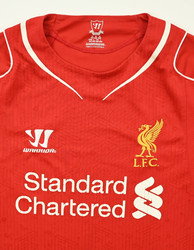 2014-15 LIVERPOOL SHIRT M